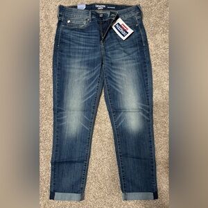 Levi's Blue Straight Leg Jeans with Vintage Fading